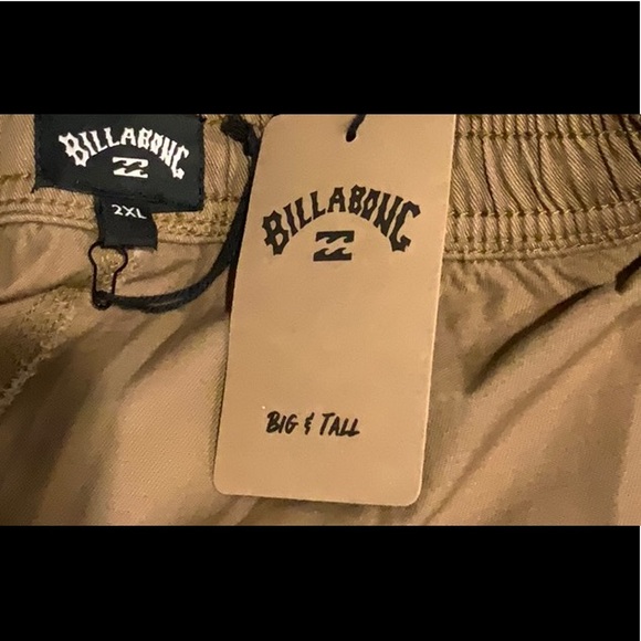 BILLABONG MEN'S SHORTS  ~ KHAKI ~ 2XL ~ NWT - Picture 7 of 11